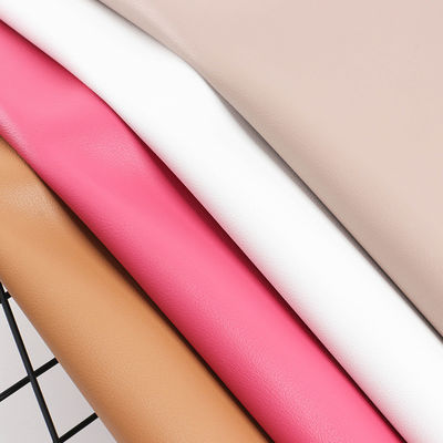 Çantalar için Napa Geri Dönüştürülmüş PU Deri Su Temelli Ekolojik Dost 1.0mm Kalınlığı