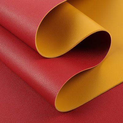 Su geçirmez PVC yapay deri çift taraflı karışık renk