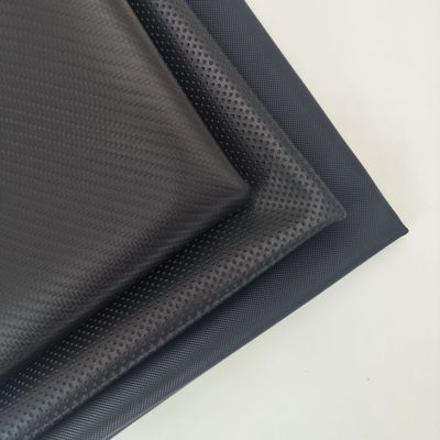 Araç Koltuğu Kapağı için Bi Stretch PVC Deri Esnek Siyah Renk