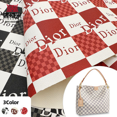 Çantalar ve Cüzdanlar için 0.8mm Kalınlığında Baskılı PVC Suni Deri Kumaş