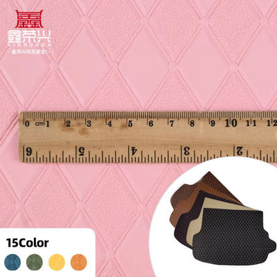 PVC Baklava Kabartmalı Tarz Suni Sentetik Deri Araba Ayak Araba Koltukları Kanepe Süslemek Çanta Suni Deri Kumaş