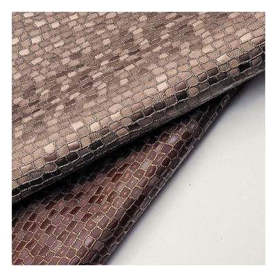 Toptan PVC İnci Taş Desenli Suni Sentetik Deri Ambalaj Cüzdan Kutu Ayakkabı Defteri Suni Deri Kumaş