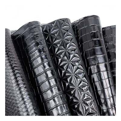 Parlak Desenli PVC Sentetik Deri Hayvan Desenli Ayakkabı Çanta ve Çanta Suni Deri Kumaş