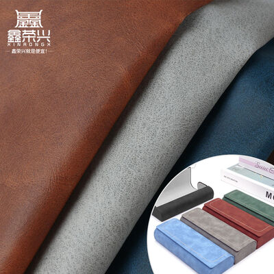 Çılgın At Tanesi Dekoratif Not Defteri Masa Çatısı Telefon için PVC Baskılı Sentetik Deri Kabuk.