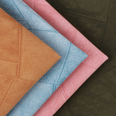 Denim Check Giysi PU Deri Su geçirmez Yıkanabilir Pamuk Altı