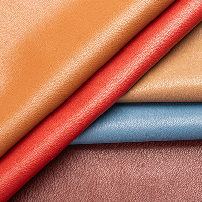 Yumuşak Giysi PU Deri Dört Taraflı Elastik Sahte Deri Dikiş