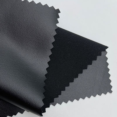 Yumuşak Giysi PU Deri Dört Taraflı Elastik Sahte Deri Dikiş