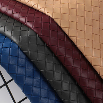 Yumuşak ve dayanıklı baskılı dokuma el çantası PVC sahte deri kumaş