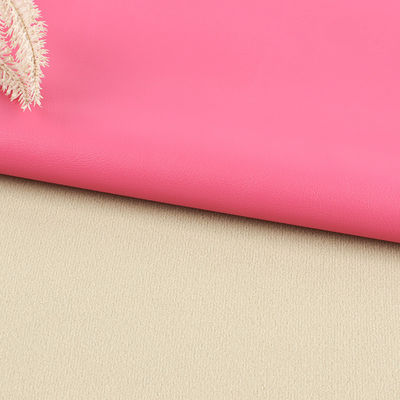 Çantalar için Napa Geri Dönüştürülmüş PU Deri Su Temelli Ekolojik Dost 1.0mm Kalınlığı