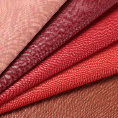 1.0mm fırçalı alt PVC kumaş Klasik Saffiano Deri El Çantası Bagaj Çantası Kanepe Mobilya Aksesuarları