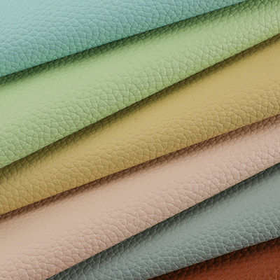 Lychee sentetik el çantası PU deri fırçalı alt 1.2 mm kalınlığı