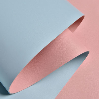 Su geçirmez PVC yapay deri çift taraflı karışık renk