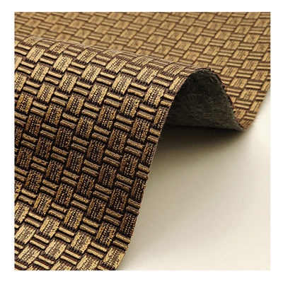 Paketleme Çantası Sahte Deri Projeleri PVC Dokuma Antik Bakır Dokuma