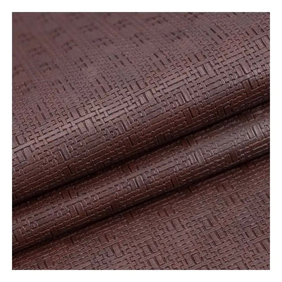 Dikişli PVC sahte deri Vintage dokuma ambalajı telefon kılıfı deri