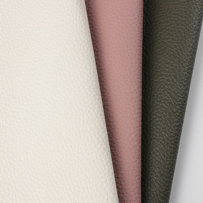 Sahte Sentetik Kanepe Mikrofiber Deri Lychee Tanesi 1.0mm Kalınlığı