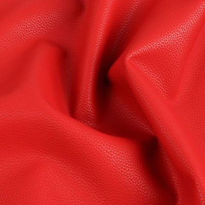 El çantası Lychee PU sahte deri kumaş Su bazlı Solvent Free PU deri