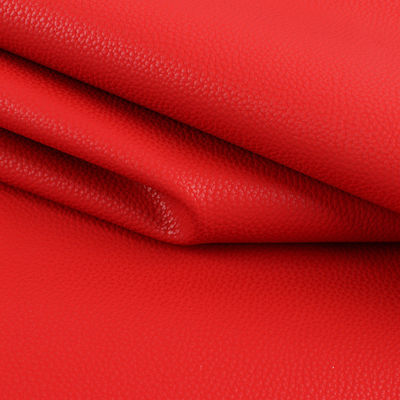 El çantası Lychee PU sahte deri kumaş Su bazlı Solvent Free PU deri