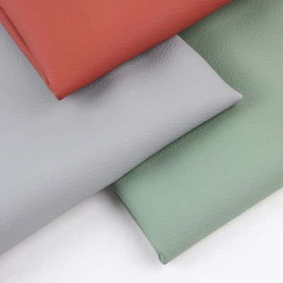 PVC sahte deri döşeme kumaşı liçi PVC kanepe deri çizilmeye dayanıklı