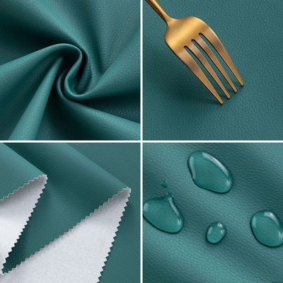 PVC sahte deri döşeme kumaşı liçi PVC kanepe deri çizilmeye dayanıklı