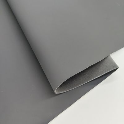 Taklit Mikrofiber PU Deri Kullanım Dayanıklı Ayakkabılar Sahte Deri 1.4mm Kalınlığı