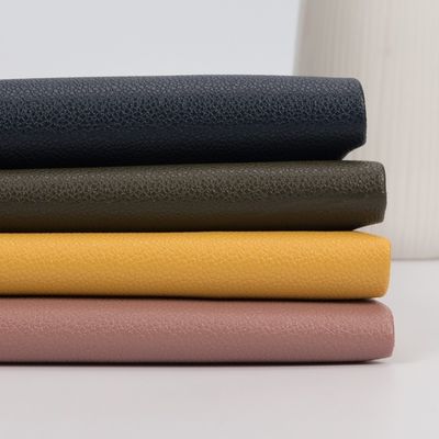 Araç Koltuğu Lychee Tanesi PVC Deri Kumaş Çıkartma Deseni 1.0mm Kalınlığı