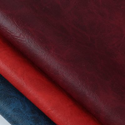 Yangbuck Tarzı Paketleme Deri Dokunulmamış PVC Taklit Deri Malzemesi