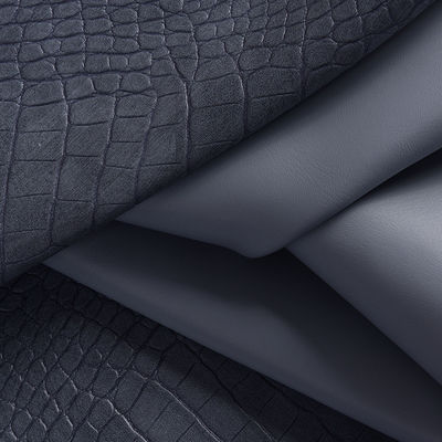 El çantası timsah yarı PU deri kumaş 1.2 mm kalınlığı özelleştirilmiş