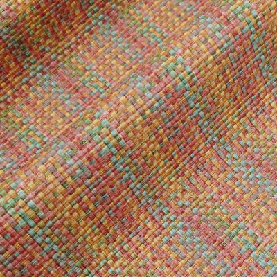 0Çantalar için.8mm PVC Deri Rezil Gökkuşağı Dikiş Sahte Deri Kumaş