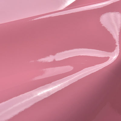 1.1mm Patent Deri Ayna PVC Deri Kumaş Bagaj El çantaları Kozmetik Çanta Kullanımı