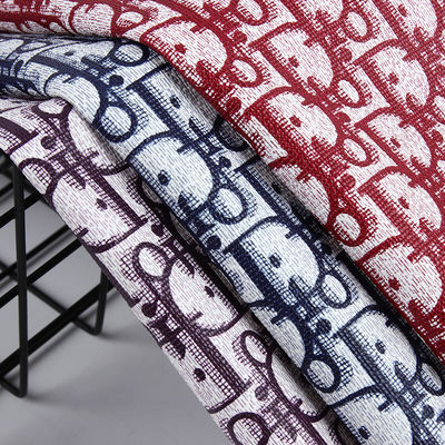 Basılı Mektuplar PVC Sahte Deri Çanta Cüzdan Cüzdan Telefon Kutusu Paket Kutusu Deri Kumaş