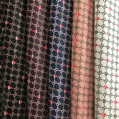 Basılı Kalp Şekli 8 numaralı PVC Sahte Deri Çanta Cüzdan Cüzdan Telefon Kutusu Paket Kutu Deri Kumaş