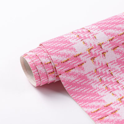 0.7mm Çantalar için sentetik PVC Deri Altın Filme Düğme