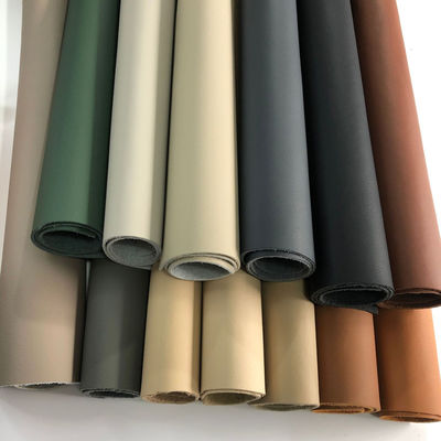 Yüksek Kaliteli Kanepe Mikrofiber Deri Geri Dönüştürülmüş Taklit Sığır Derisi
