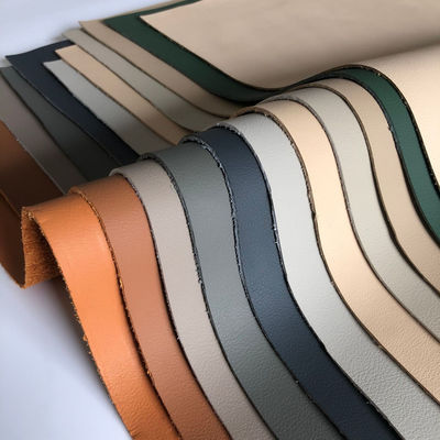 Yüksek Kaliteli Kanepe Mikrofiber Deri Geri Dönüştürülmüş Taklit Sığır Derisi