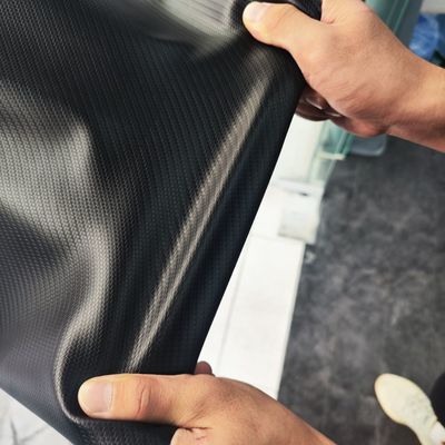 Araç Koltuğu Kapağı için Bi Stretch PVC Deri Esnek Siyah Renk