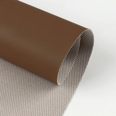 Mobilya döşeme için su geçirmez PVC deri NAPA Fransız Terry tabanı