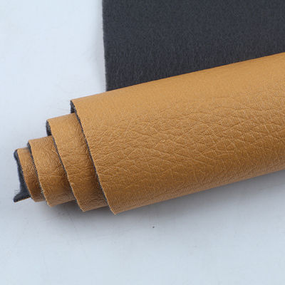 Çeşitli Deri Kumaş Kumaş Lychee Deri Estetik Eşsiz Koruma