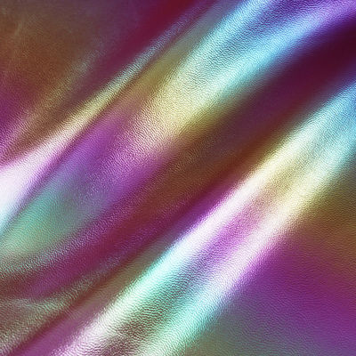 Renkli Eğimli Elmas PVC Sahte Yapay Deri Çantası Deri Kumaş Malzemesi