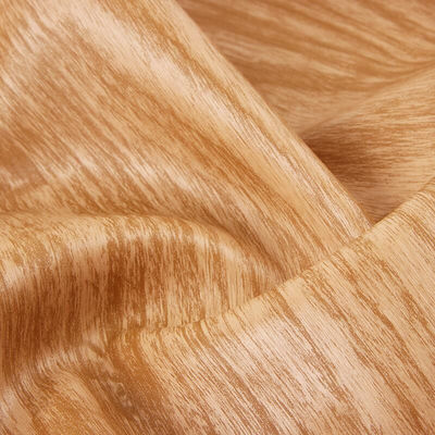 Baskılı Ahşap Tanesi PVC Sahte Yapay Deri Kumaş Araba Dekorasyonu Malzemesi