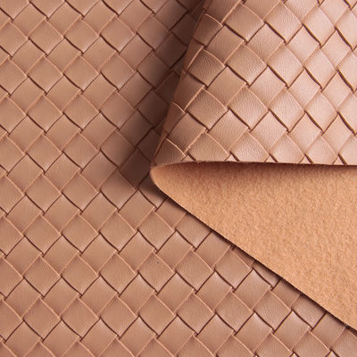 Yumuşak ve dayanıklı baskılı dokuma el çantası PVC sahte deri kumaş