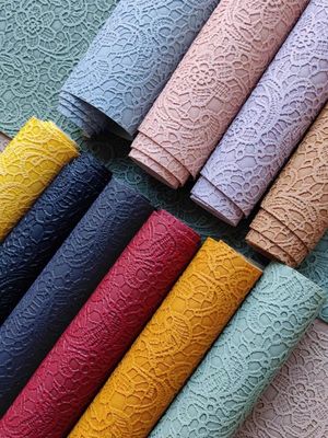 Retro Rose Denizli Rezil PVC Deri Kürültülü Alt Çanta Paketleme Kutusu Dekoratif Kumaş Placemat Sahte Deri