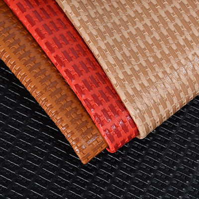 Renkli Çok Seçimli Saman Çatısı Deri Plaid PVC Dokuma Yapay Deri El çantası Çanta Ayakkabı Deri