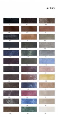 Yumuşak El Hissesi 1.5-2.5mm Suede Yedek Yağı Mum Çılgın At Deri Sofa Koltuk Çantası İçin Yapay PVC Deri