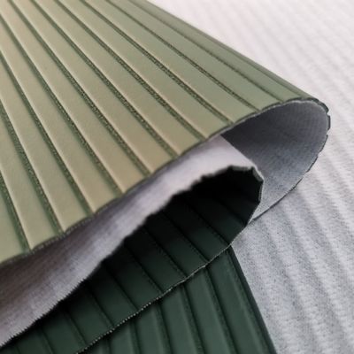 Sofa Koltuk Çantası Ev malzemeleri için baskılı Desgin Çizgili Taneler PVC Yapay Sahte Deri