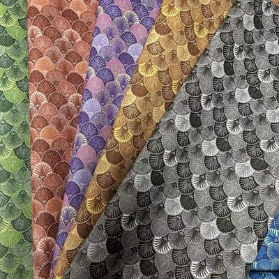 Pvc Peacock Baskılı Film Tarzı Çanta Paketleme Dizüstü Telefon Şel Sahte Deri Kumaş