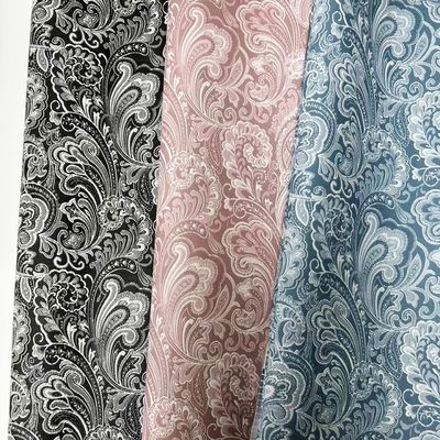 PVC Çiçek Baskılı Film Tarzı Çanta Paketleme Dizüstü Telefon Kabuk Sahte Deri Kumaş