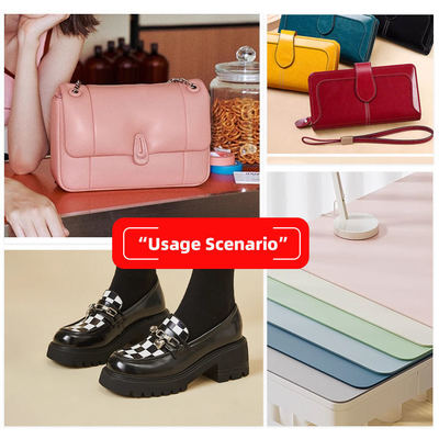 PVC 1.8 mm kalınlığındaki kare desenli sentetik yapay deri çanta, masa paspası, ayakkabı, cüzdan, dekorasyon, kemer sahte deri kumaş