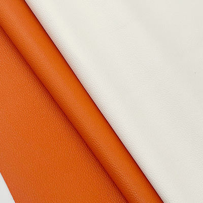 Fabrika Toptan satış PVC 0.6mm Litchi doku Sahte Deri Çubuklu Yapay Sentetik Deri Araç Koltuk Çantası Ayak Dekoratif