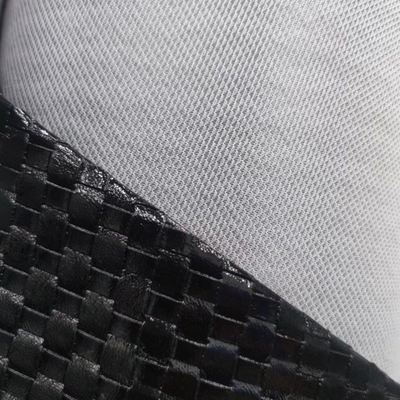 Looped Fabric Dikiş desenli PVC sentetik deri baskılı ayakkabılar çantalar mobilya el sanatı araba sahte deri kumaş germe