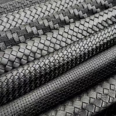 Looped Fabric Dikiş desenli PVC sentetik deri baskılı ayakkabılar çantalar mobilya el sanatı araba sahte deri kumaş germe